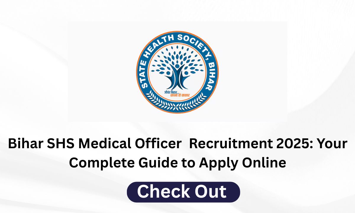 Bihar SHS Medical Officer Recruitment 2025